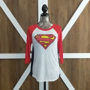 Superman Top With Attached Cape